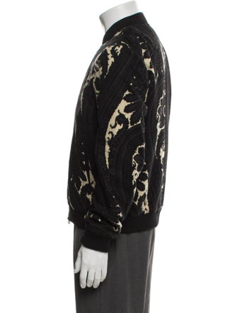 Dries Van Noten Wool Printed Jacket