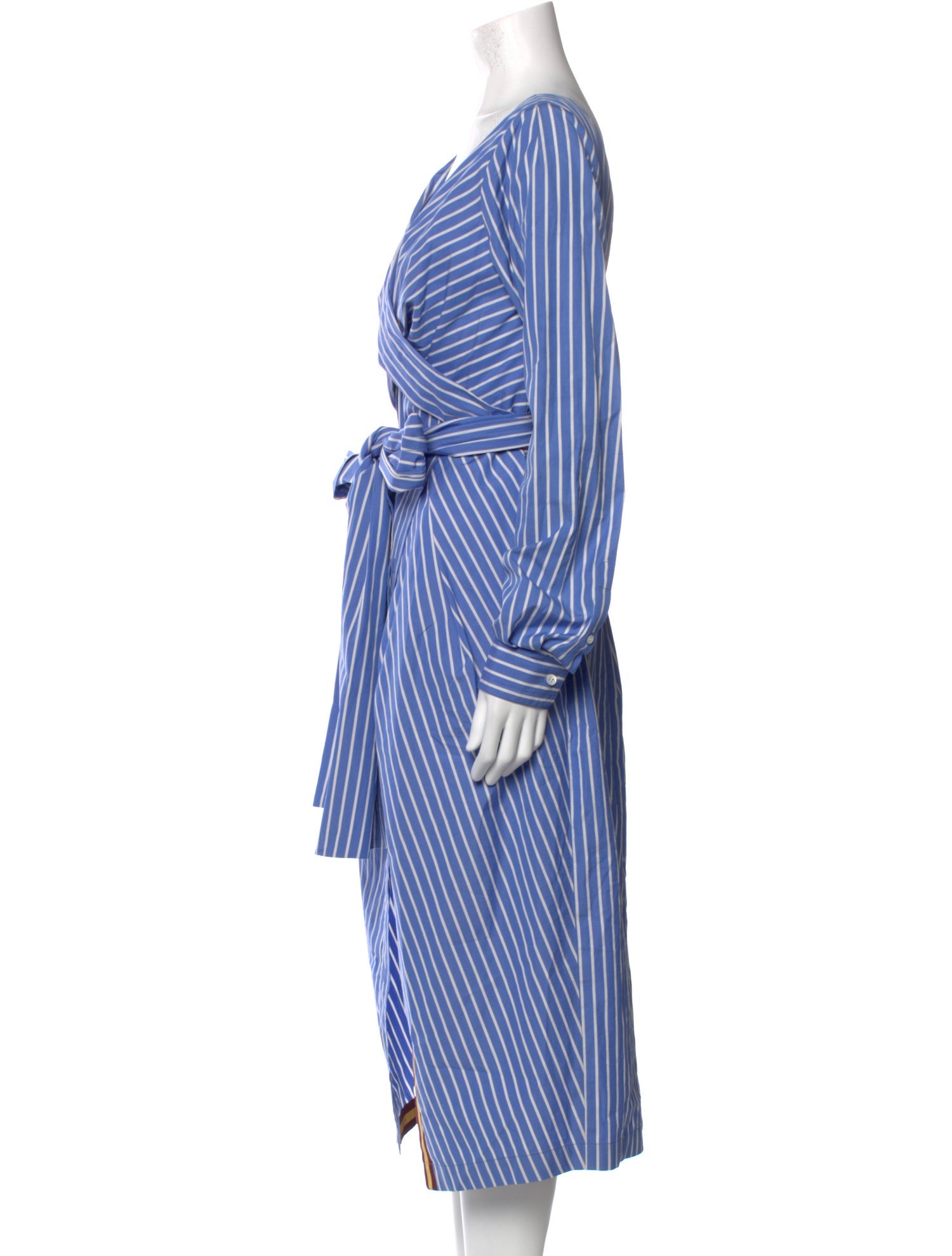 Dries Van Noten Striped Long Dress