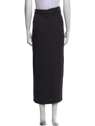 Dries Van Noten Silk Midi Length Skirt