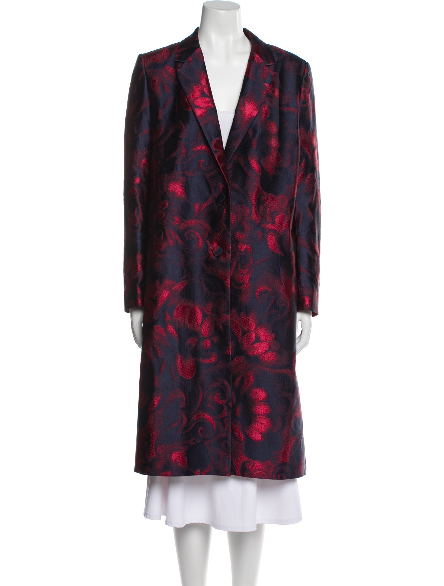 Dries Van Noten Printed Coat