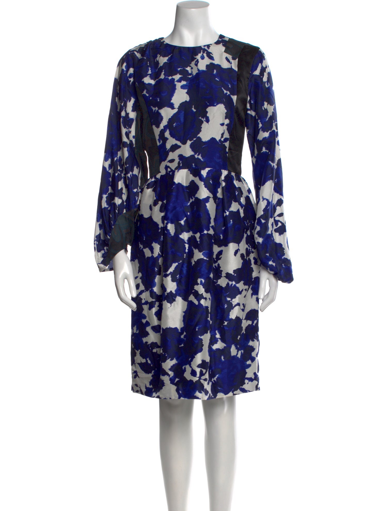 Dries Van Noten Silk Knee-Length Dress