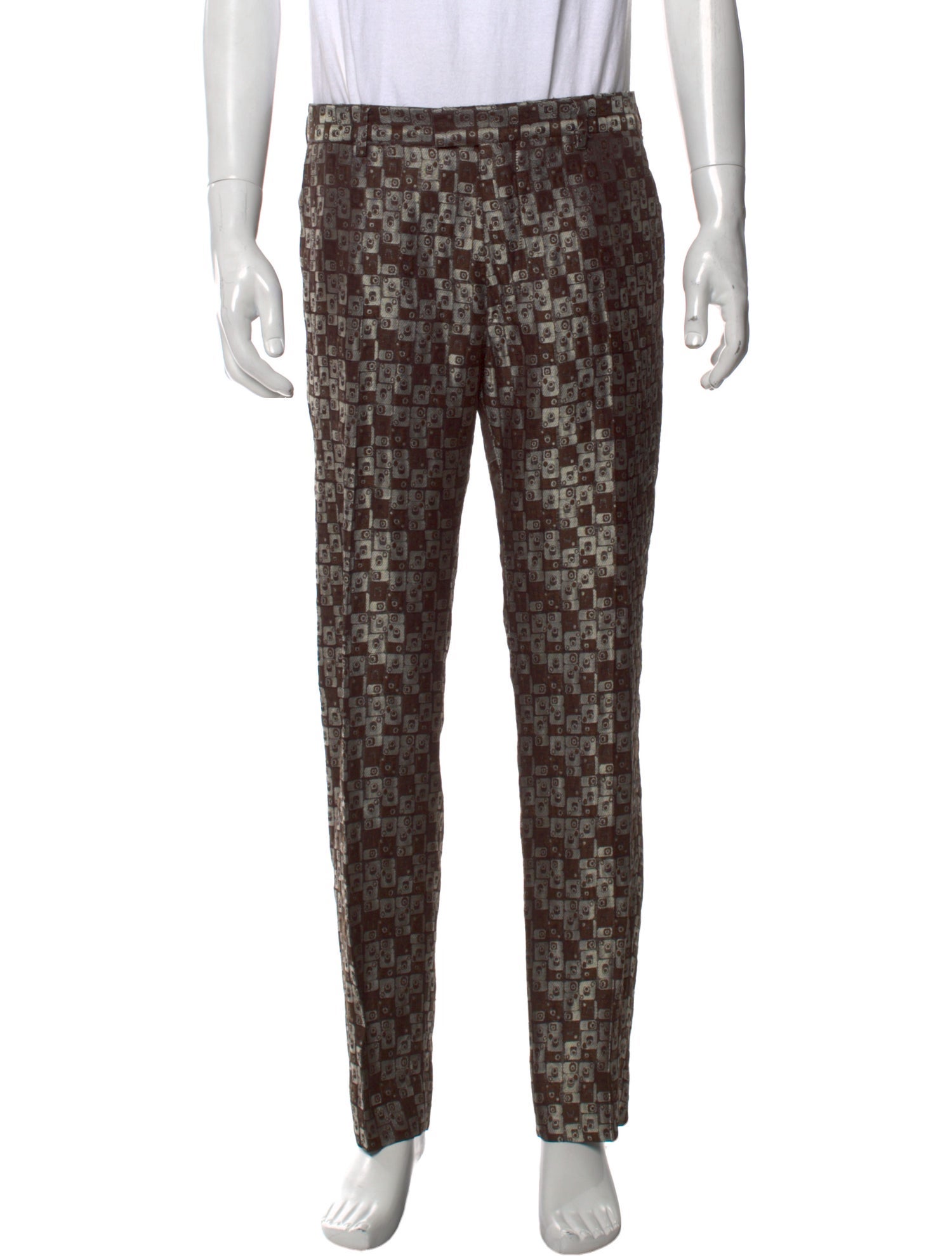 Dries Van Noten Printed Pants
