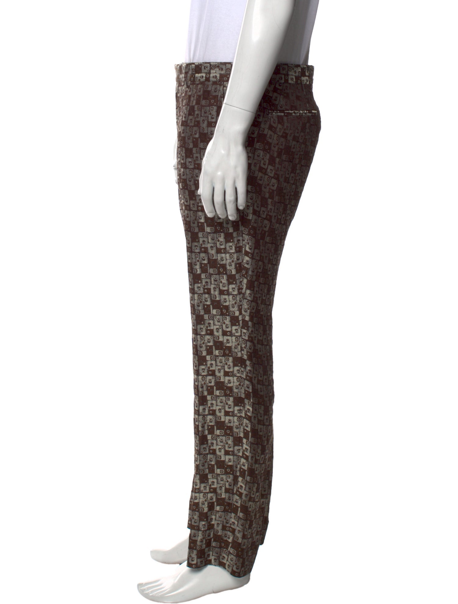 Dries Van Noten Printed Pants