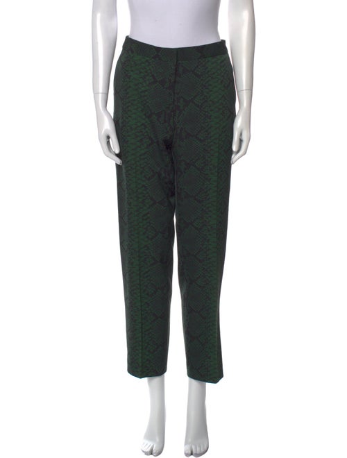 Dries Van Noten Wool Straight Leg Pants