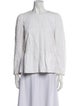 Dries Van Noten Crew Neck Long Sleeve Blouse