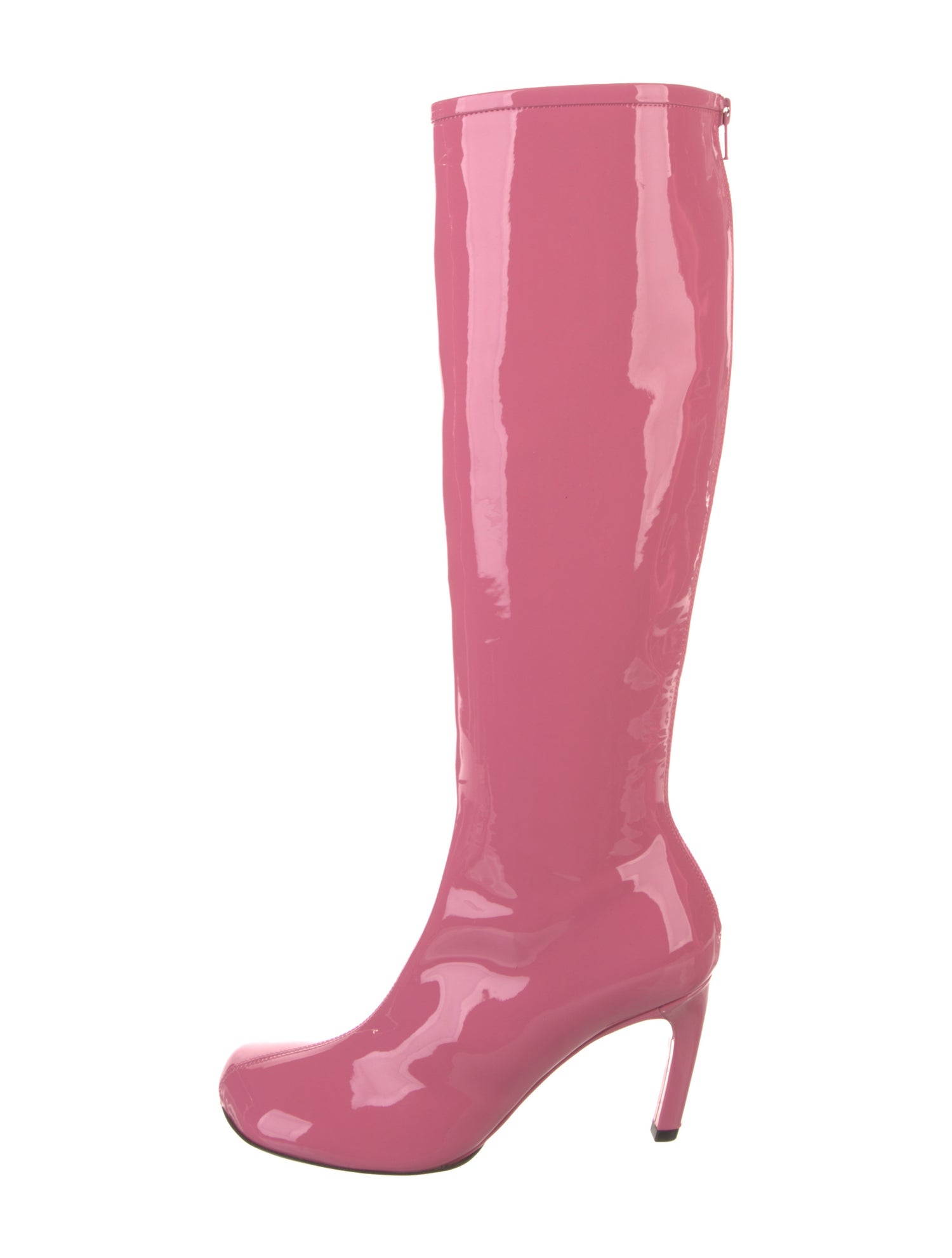 Dries Van Noten Patent Leather Rain Boots