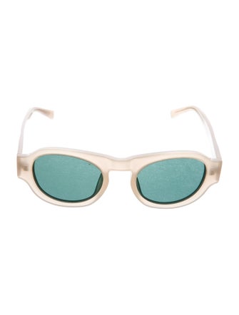Linda Farrow x Dries Van Noten Round Tinted Sunglasses