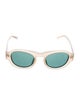 Linda Farrow x Dries Van Noten Round Tinted Sunglasses