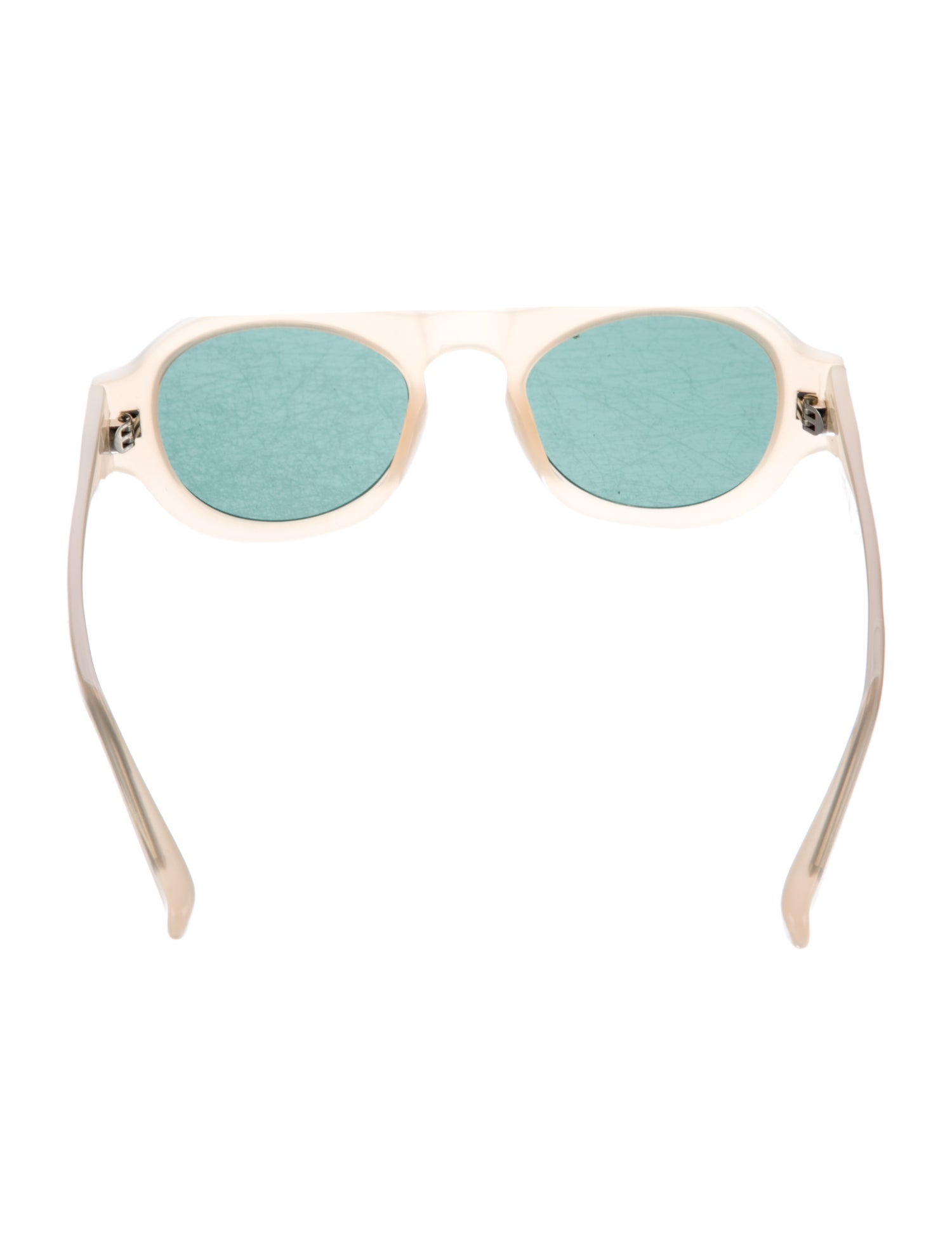 Linda Farrow x Dries Van Noten Round Tinted Sunglasses