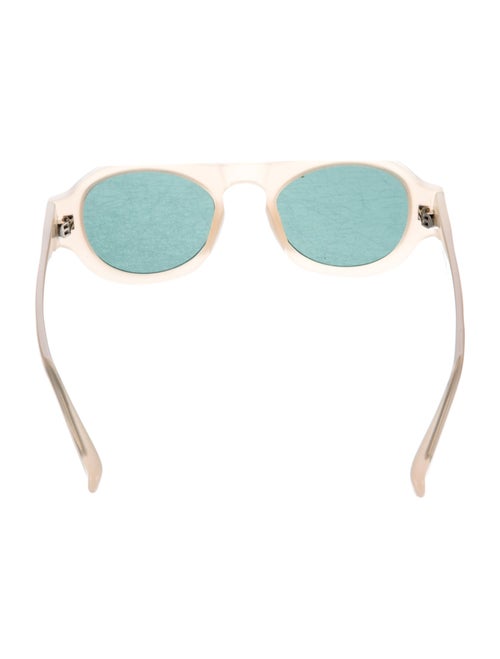 Linda Farrow x Dries Van Noten Round Tinted Sunglasses