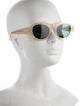 Linda Farrow x Dries Van Noten Round Tinted Sunglasses