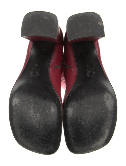 Dries Van Noten Leather Sock Boots