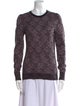 Dries Van Noten Printed Crew Neck Sweater