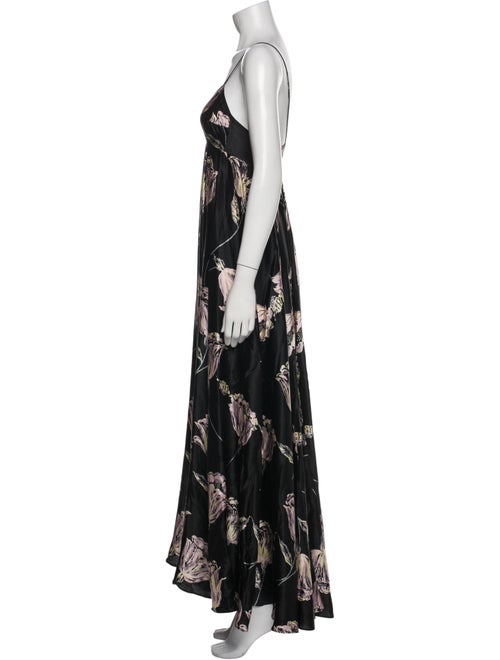 Dries Van Noten Silk Long Dress