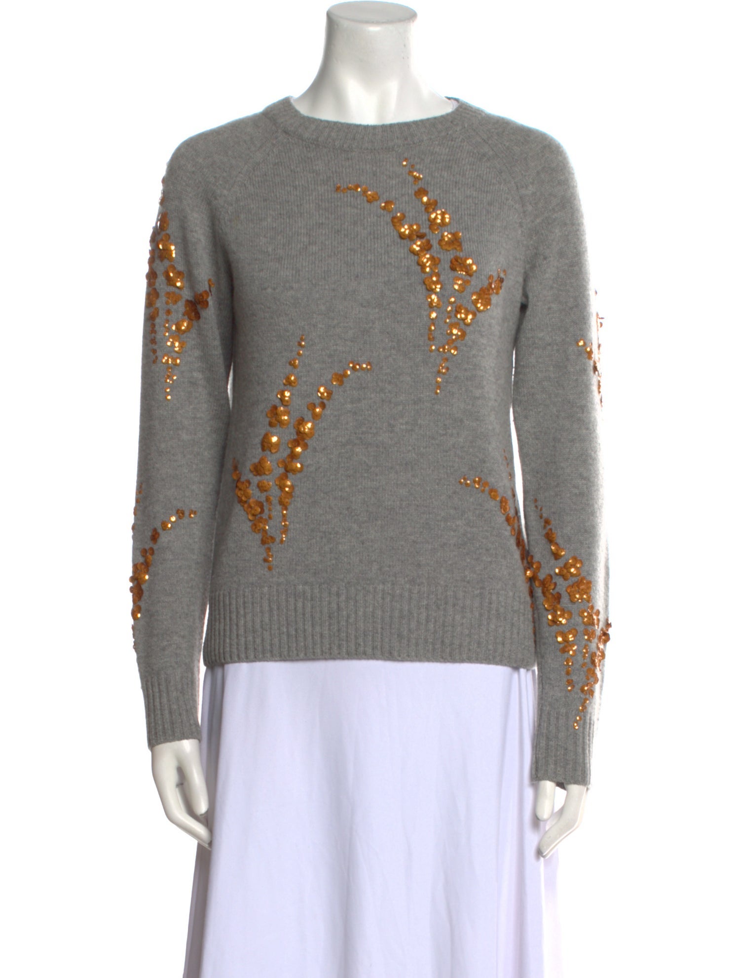 Dries Van Noten Cashmere Crew Neck Sweater