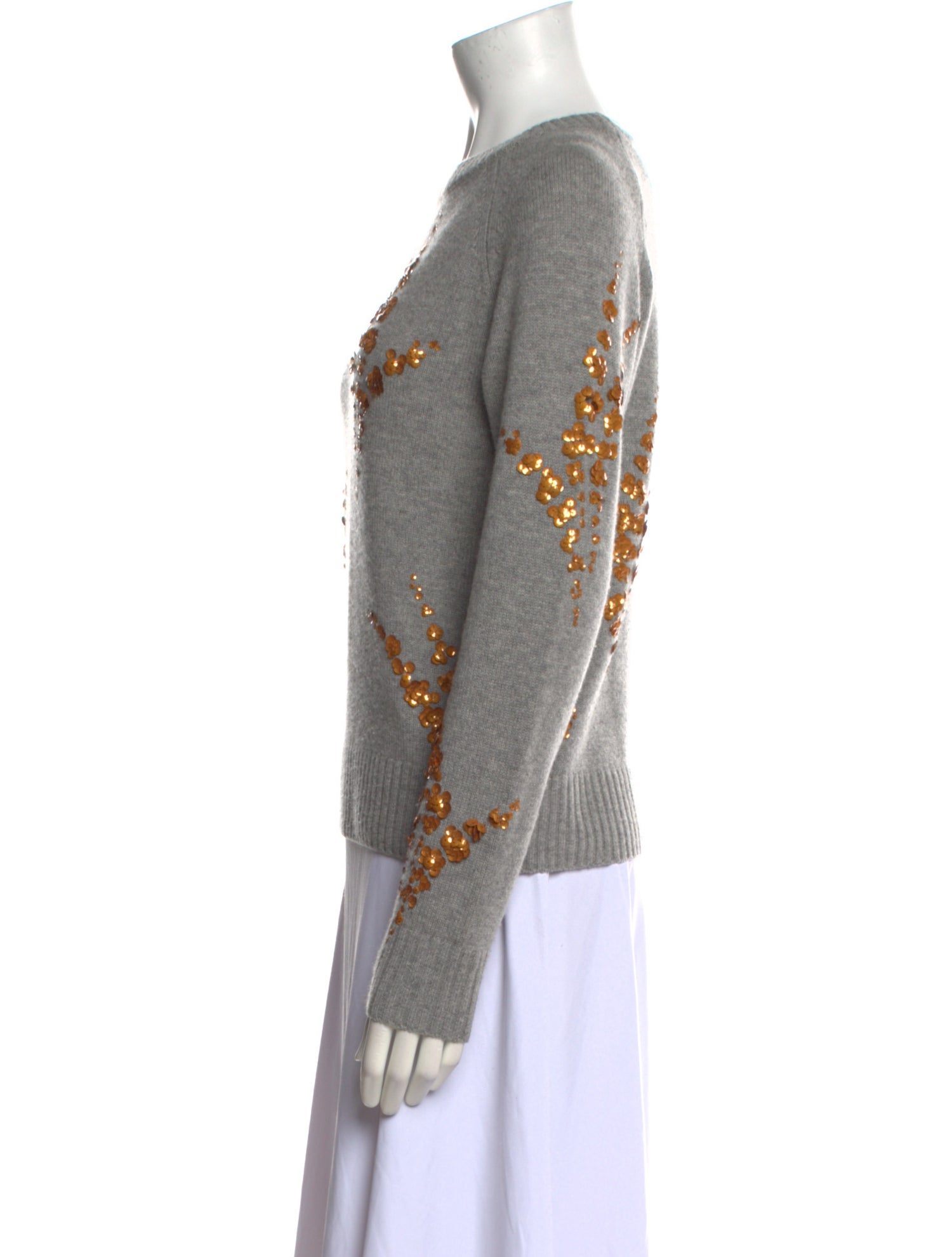 Dries Van Noten Cashmere Crew Neck Sweater