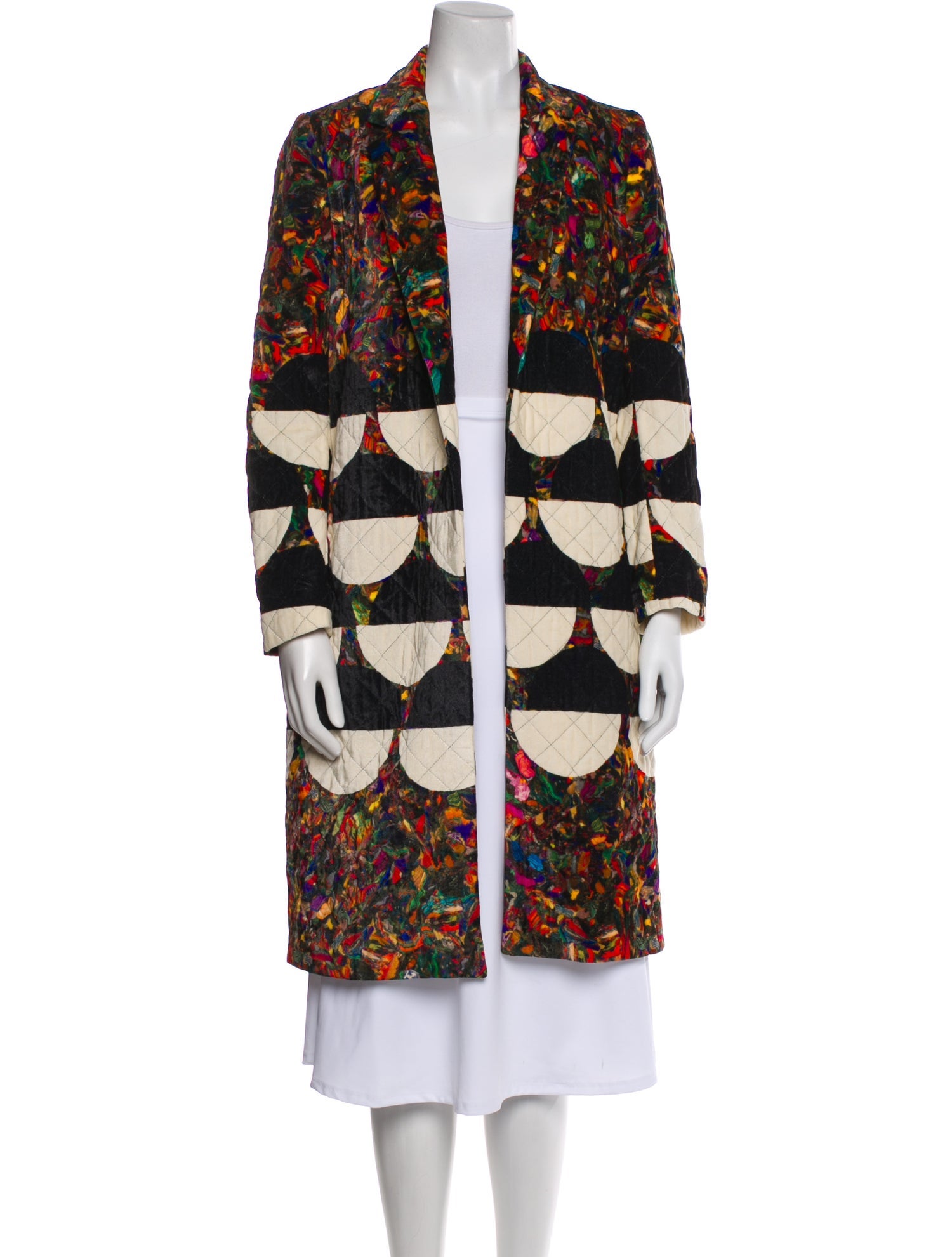 Dries Van Noten Printed Coat