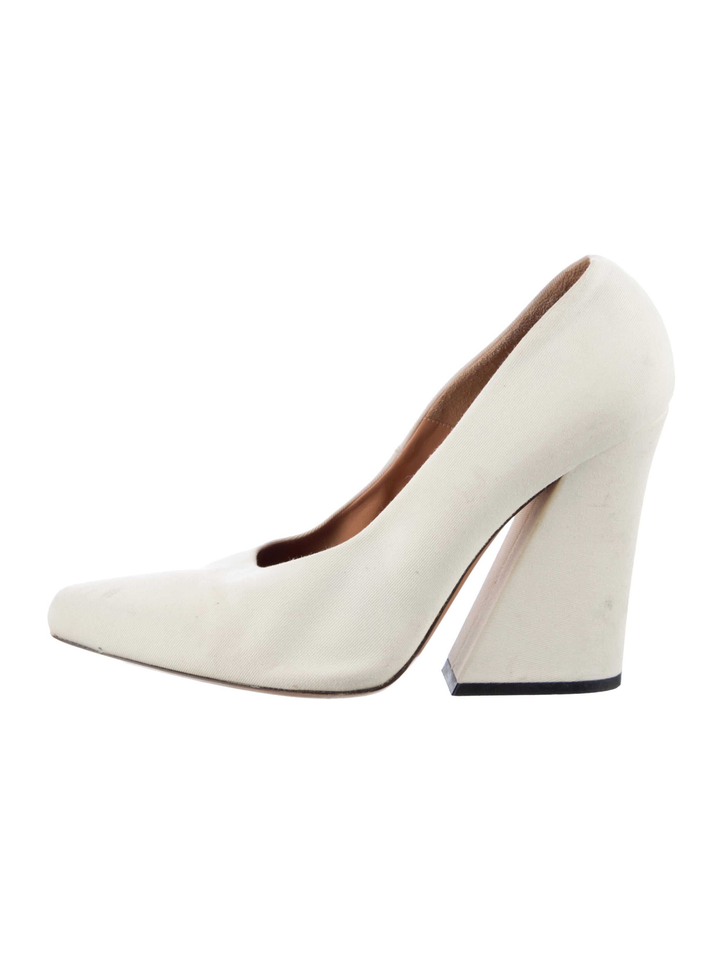 Dries Van Noten Canvas Pumps