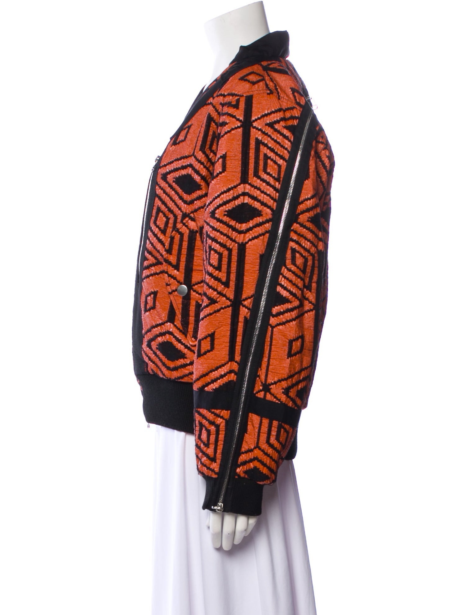 Dries Van Noten 2014 Printed Bomber Jacket