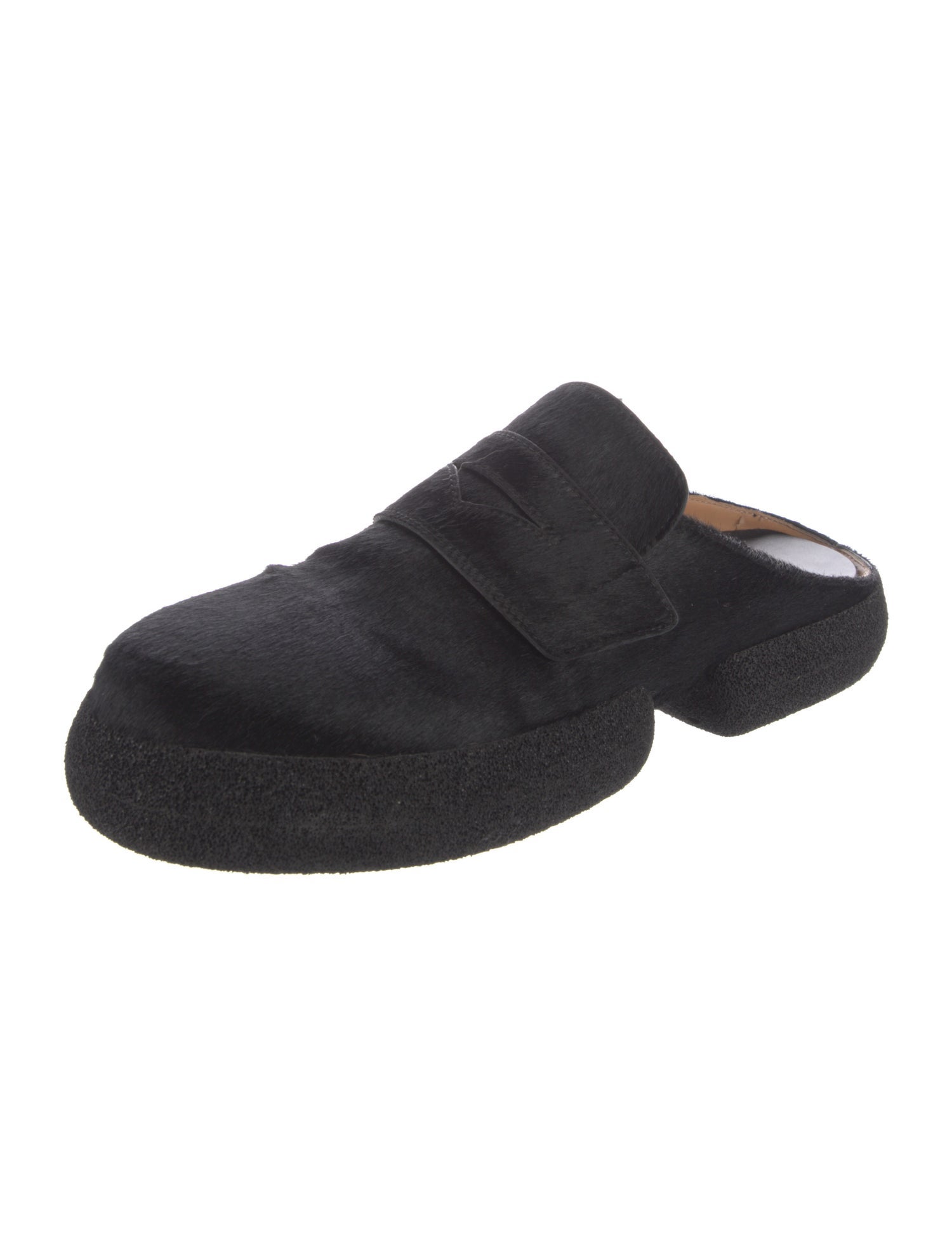 Dries Van Noten Ponyhair Mules