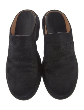 Dries Van Noten Ponyhair Mules