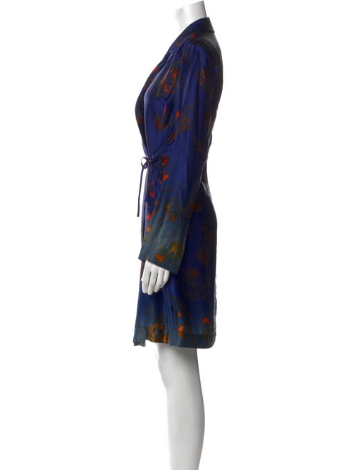 Dries Van Noten Printed Knee-Length Dress
