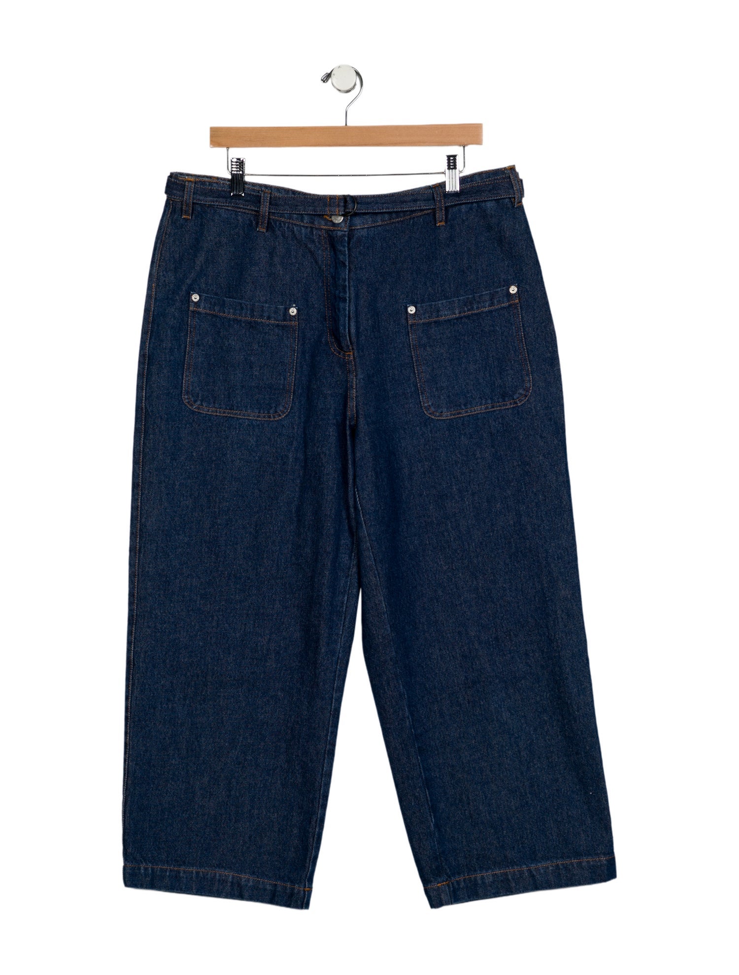 Dries Van Noten Mid-Rise Wide Leg Jeans
