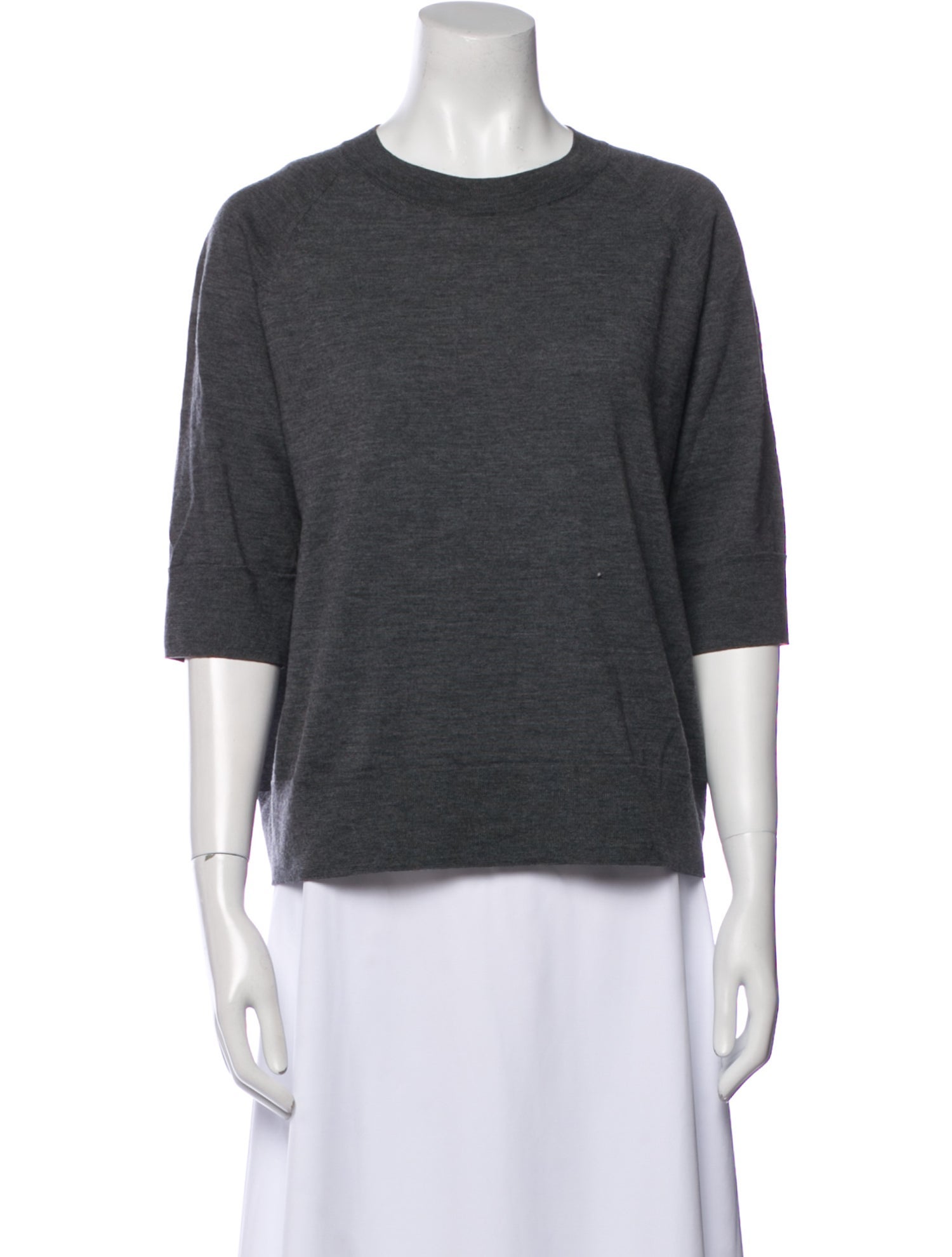 Dries Van Noten Merino Wool Crew Neck Sweater