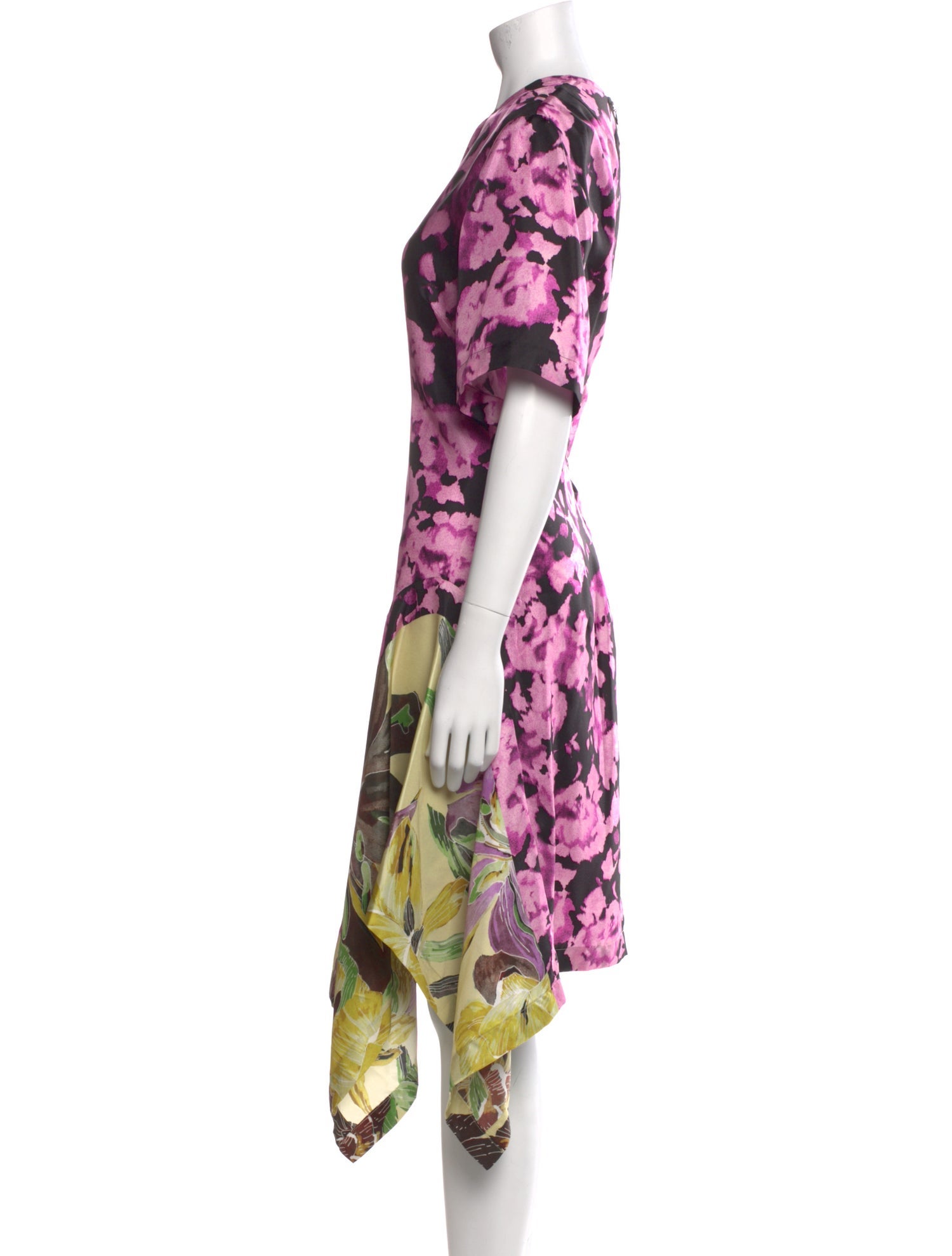 Dries Van Noten Silk Long Dress w/ Tags