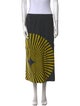 Dries Van Noten Printed Midi Length Skirt