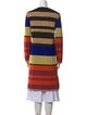 Dries Van Noten Striped Open Front Sweater