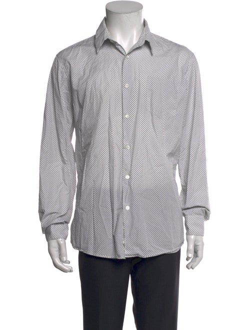 Dries Van Noten Printed Long Sleeve Shirt