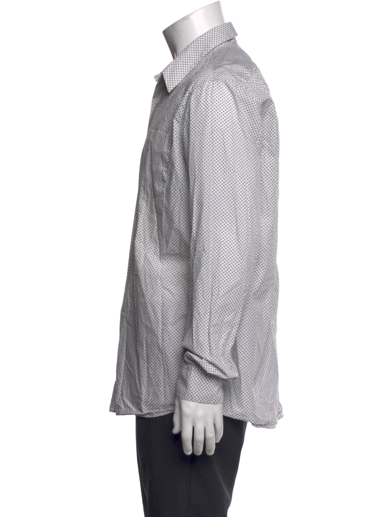 Dries Van Noten Printed Long Sleeve Shirt