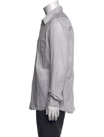 Dries Van Noten Printed Long Sleeve Shirt