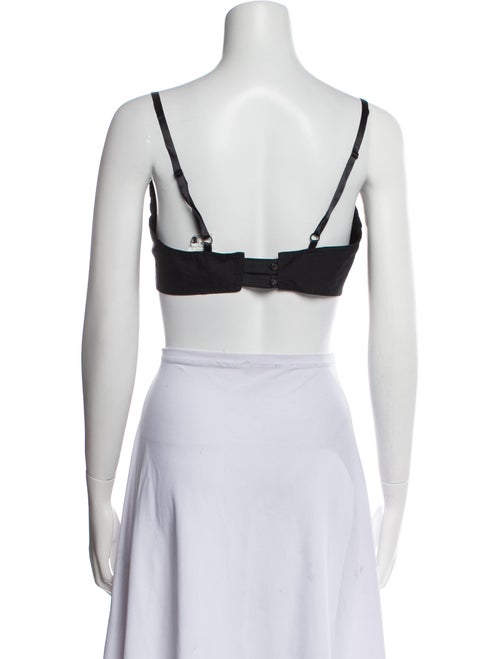 Dries Van Noten V-Neck Sleeveless Crop Top