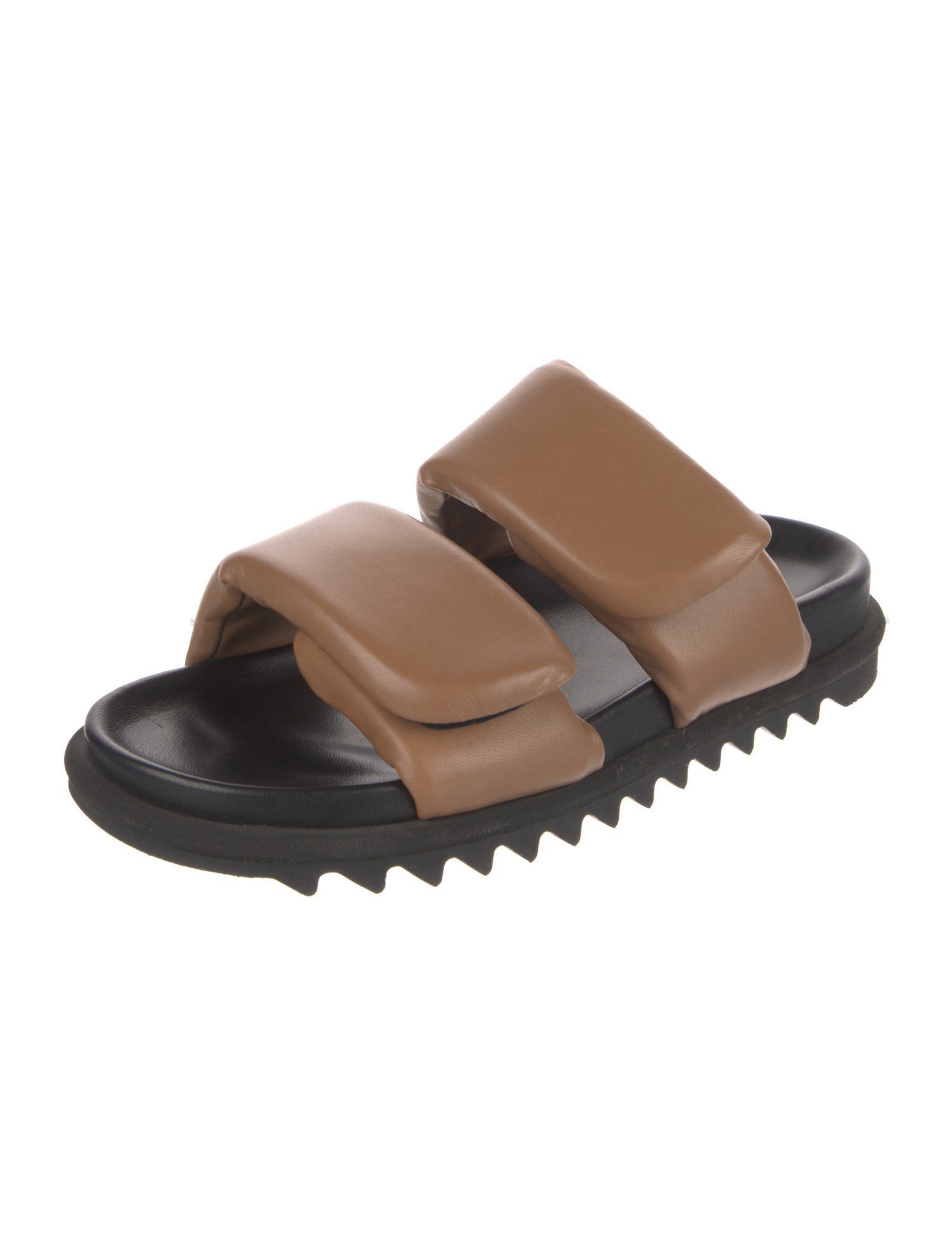 Dries Van Noten Leather Slides