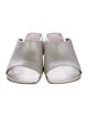 Dries Van Noten Leather Slides
