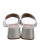 Dries Van Noten Leather Slides