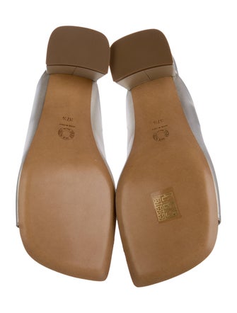 Dries Van Noten Leather Slides