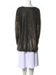 Dries Van Noten Scoop Neck Long Sleeve Tunic