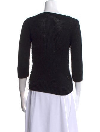 Dries Van Noten Scoop Neck Sweater