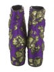 Dries Van Noten Floral Print Boots