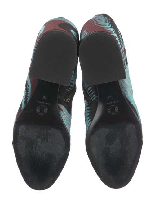 Dries Van Noten Printed Sock Boots
