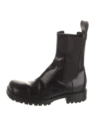Dries Van Noten Leather Chelsea Boots