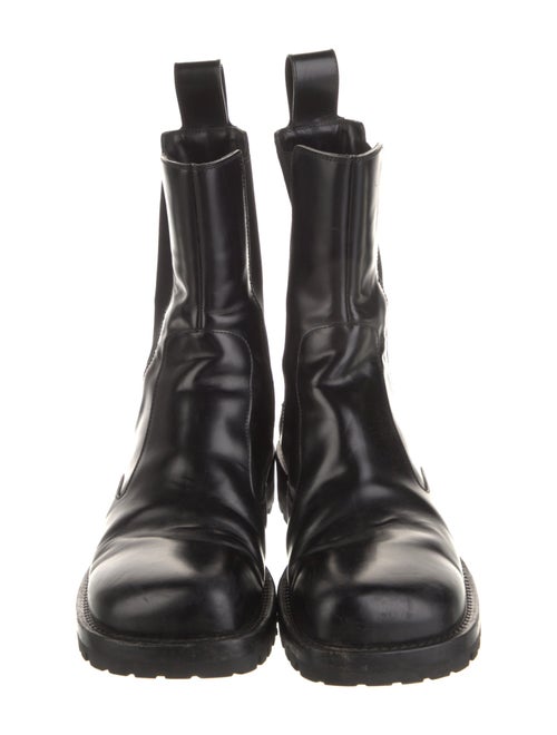 Dries Van Noten Leather Chelsea Boots