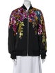 Dries Van Noten Floral Print Bomber Jacket