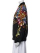 Dries Van Noten Floral Print Bomber Jacket