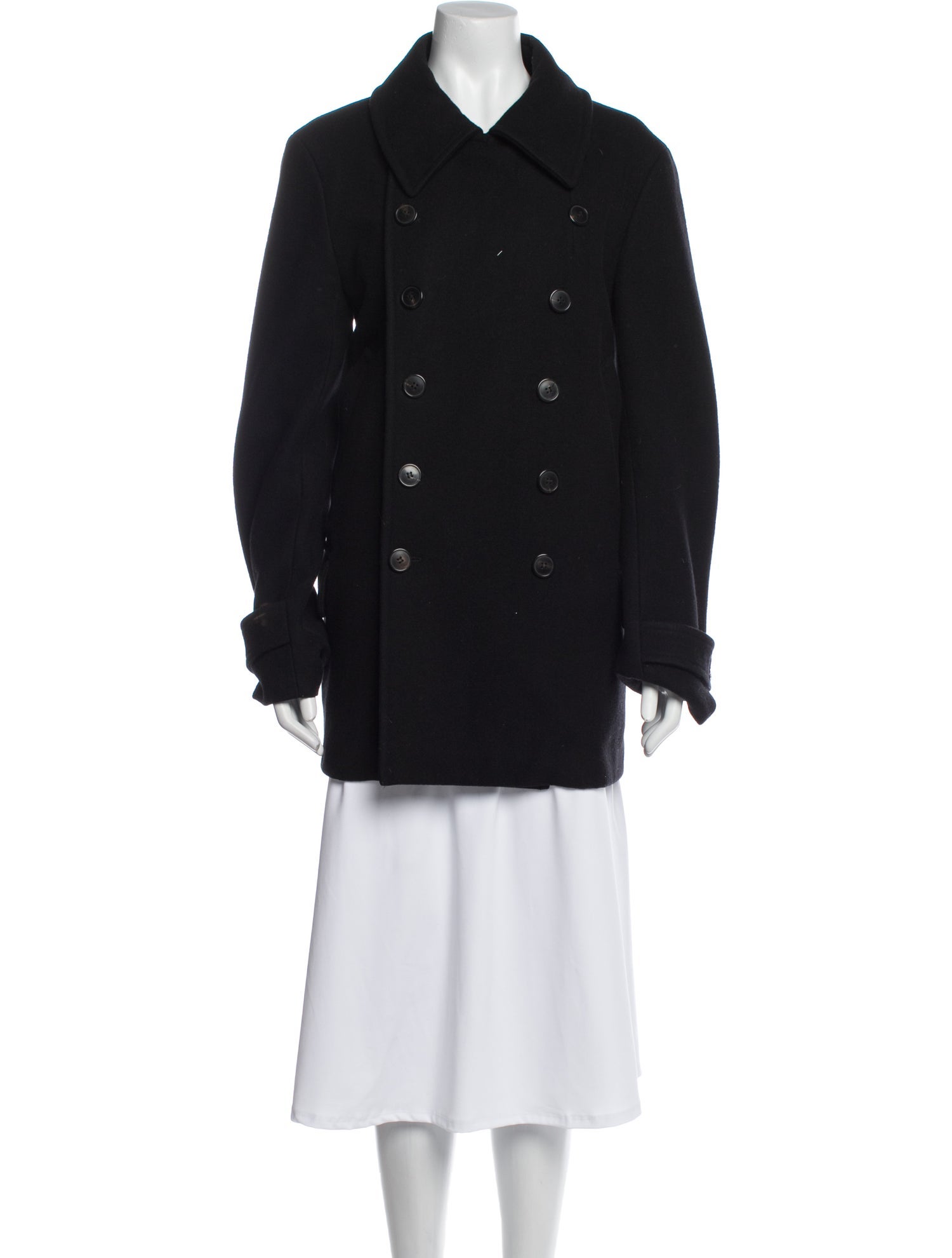 Dries Van Noten Wool Peacoat