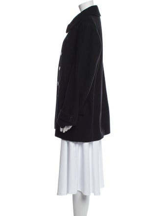 Dries Van Noten Wool Peacoat