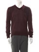 Dries Van Noten V-Neck Long Sleeve Pullover